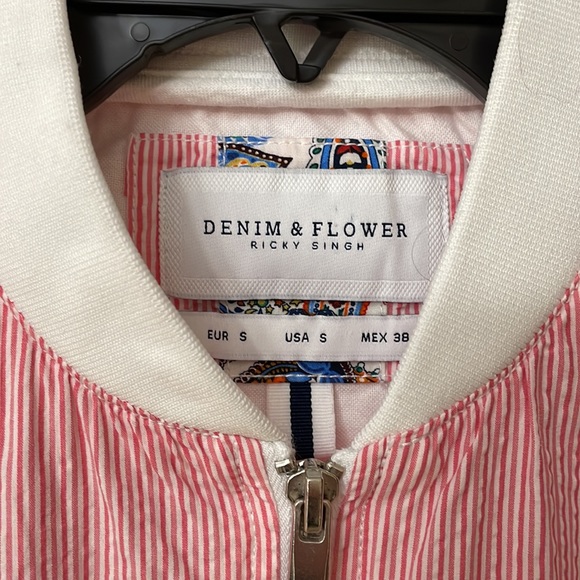 Denim & Flower Spring Jacket - Picture 2 of 9